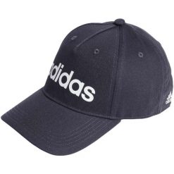 Czapka z daszkiem adidas Daily Cap. Białe czapki z daszkiem damskie Adidas, bez wzorów, z bawełny. Za 59.00 zł.