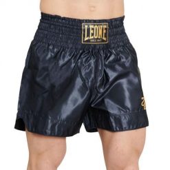 Szorty bokserskie Montana Basic 2. Niebieskie spodenki sportowe damskie LEONE 1947, l, bez wzorów, z materiału, z standardowym stanem, do biegania. Za 187.50 zł.