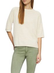 S.OLIVER RED LABEL Sweter w kolorze kremowym rozmiar: 44. Brązowe swetry klasyczne damskie s.Oliver RED LABEL, s, bez kołnierzyka. Za 92.21 zł.
