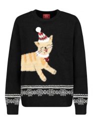 Sublevel Sweter w kolorze czarnym rozmiar: M. Czarne swetry klasyczne damskie Sublevel, m, bez kołnierzyka. Za 175.26 zł.