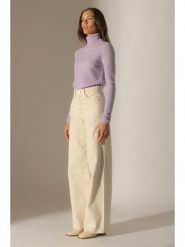 Perfect Cashmere Kaszmirowy golf w kolorze fioletowym rozmiar: L. Różowe golfy damskie Perfect Cashmere, l, bez wzorów, z kaszmiru, bez ramiączek. Za 347.99 zł.