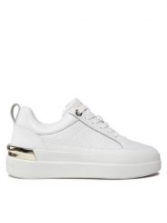 Tommy Hilfiger Sneakersy Lux Court Sneaker Monogram FW0FW07808 Biały. Białe obuwie sportowe damskie Tommy Hilfiger, ze skóry, bez zapięcia. Za 429.99 zł.