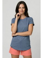 Alife and kickin Koszulka "Theres" w kolorze niebieskim rozmiar: XXL. Niebieskie bluzki damskie Alife and Kickin, xxl, bez wzorów, bez kołnierzyka, bez ramiączek. Za 60.99 zł.