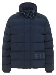 ELBSAND Kurtka zimowa "Varna" w kolorze granatowym rozmiar: S. Niebieskie kurtki damskie ELBSAND, na zimę, s, bez wzorów, z puchu, bez kaptura. Za 378.54 zł.