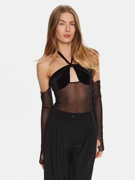 Undress Code Body Bisou 800 Czarny Slim Fit. Czarne body i gorsety Undress Code, bez wzorów, z syntetyku. Za 309.99 zł.