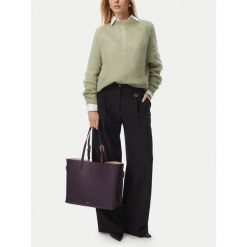 Torebka Furla. Brązowe shopper bag Furla, bez dodatków. Za 1,579.00 zł.