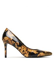 Versace Jeans Couture Szpilki 80VA3S50 ZS366 G89 Kolorowy. Szpilki damskie Versace Jeans Couture, bez wzorów, z jeansu, bez obcasa, na szpilce, bez zapięcia. Za 989.99 zł.