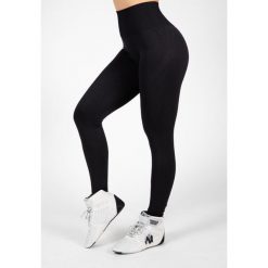 Legginsy fitness damskie Gorilla Wear Yava Seamless Leggings. Czarne legginsy damskie GORILLA WEAR, l, bez wzorów. Za 240.35 zł.