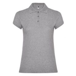 Damska Koszulka Polo W Gwiazdki. Szare koszulki sportowe damskie ROLY, s, bez wzorów, bez ramiączek. Za 56.99 zł.
