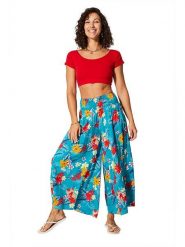 Ipanima Spodnie w kolorze niebiesko-czerwono-żółtym rozmiar: 34-40. Niebieskie spodnie materiałowe damskie Ipanima, bez wzorów, z materiału. Za 86.99 zł.