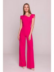 Stylove Kombinezon w kolorze różowym rozmiar: S. Różowe kombinezony damskie Stylove, s, bez wzorów, bez kołnierzyka, bez ramiączek. Za 229.99 zł.