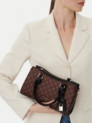 Nine West Torebka EO-GOLDEN POISE-KY397 Brązowy. Brązowe torebki klasyczne damskie Nine West, bez dodatków. Za 299.99 zł.