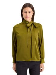 Scotch & Soda Bluzka w kolorze oliwkowym rozmiar: 36. Brązowe bluzki damskie Scotch & Soda, bez wzorów, bez kołnierzyka, bez ramiączek. Za 244.45 zł.