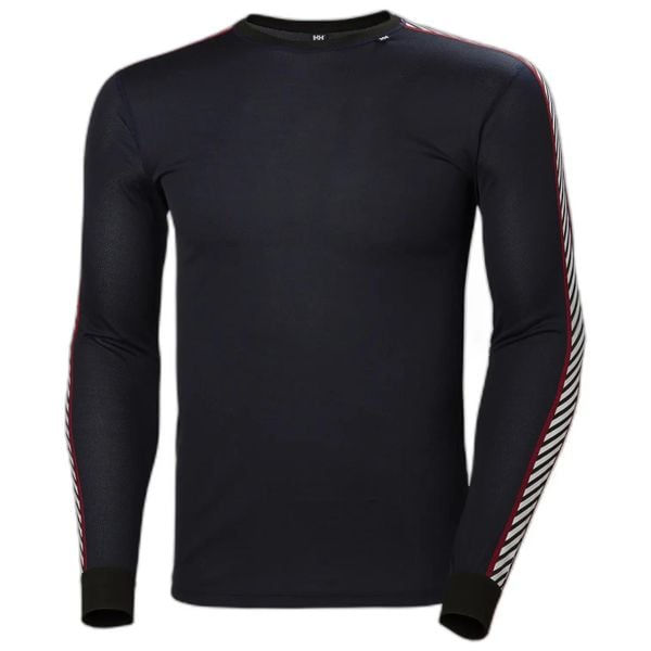 Bluza Helly Hansen lifa stripe crew. Niebieskie bluzy damskie Helly Hansen, l, bez wzorów, z materiału, bez kaptura. Za 243.00 zł.