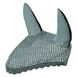 Czapka z muchą dla koni HV Polo Classic. Zielone czapki damskie HV POLO, bez wzorów. Za 176.00 zł.