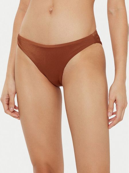 Maaji Dół od bikini Satin Umber Sublimity PT3265SBC075 Brązowy. Brązowe bikini Maaji, bez wzorów, z syntetyku. Za 259.99 zł.