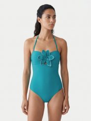 Ysabel Mora Strój kąpielowy 83474 Turkusowy. Niebieskie stroje jednoczęściowe ysabel mora, bez wzorów, z syntetyku. Za 409.99 zł.