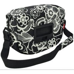 Torba na kierownicę „Funbag”, fleur. Białe torby sportowe KLICKFIX, bez wzorów, duże. Za 320.95 zł.