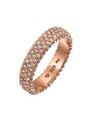 Elli Elli Pierścionek z Kamieniami Damski Memoire Szklane Kryształy Xilion Szlif Biały Srebro 925 Sterling Silver Pierścionki 1 ct. Białe pierścionki damskie Elli, srebrne. Za 298.99 zł.