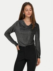 ONLY Bluzka Rich 15360265 Szary Regular Fit. Szare bluzki damskie Only, m, bez wzorów, z syntetyku, bez kołnierzyka, bez ramiączek. Za 79.99 zł.