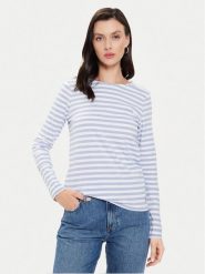 Tamaris Apparel Bluzka Asolo TAW0602 Niebieski Regular Fit. Niebieskie bluzki damskie Tamaris Apparel, l, bez wzorów, z bawełny, bez kołnierzyka, bez ramiączek. Za 109.99 zł.