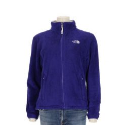 Second life - The North Face polarowa kurtka damska Osito - Jak nowy. Fioletowe kurtki damskie The North Face, l, bez wzorów, z materiału, bez kaptura. Za 212.96 zł.