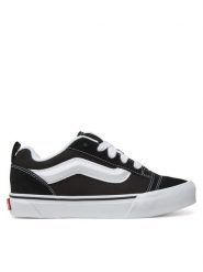 Vans Sneakersy Knu Skool VN000D2T6BT1 Czarny. Czarne buty sportowe chłopięce Vans, ze skóry, bez zapięcia. Za 229.99 zł.