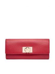 Furla Portfel 1927 XL Bi-Fold PCV0ACO-ARE000-RUB00 1927 Czerwony. Czerwone portfele damskie Furla, bez wzorów, ze skóry. Za 889.99 zł.