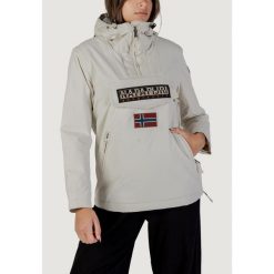 Kurtka Kobieta NAPAPIJRI RAINFOREST W PKT 4. Brązowe kurtki damskie Napapijri, bez wzorów, bez kaptura. W wyprzedaży za 794.80 zł.