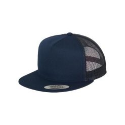 Czapka Flexfit Classique Trucker. Białe czapki damskie FLEXFIT, bez wzorów, z bawełny. Za 87.50 zł.