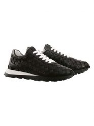 Högl Skórzane sneakersy "Jessie" w kolorze czarnym rozmiar: 40. Czarne obuwie sportowe damskie Högl, bez zapięcia. Za 395.31 zł.