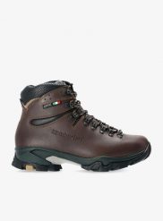 Buty trekkingowe damskie Zamberlan Vioz GTX. Brązowe obuwie trekkingowe damskie Zamberlan, z gore-texu, bez zapięcia. Za 1,016.39 zł.