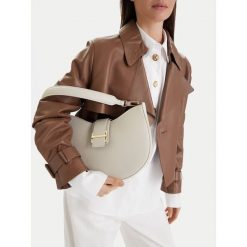 Torebka GINO ROSSI. Szare torebki klasyczne damskie Gino Rossi, bez dodatków. Za 229.99 zł.