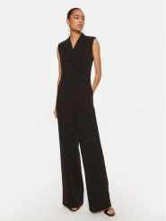 MICHAEL Michael Kors Kombinezon MS482EPENX Czarny Slim Fit. Czarne sukienki damskie MICHAEL Michael Kors, bez wzorów, z syntetyku, bez ramiączek. Za 1,239.00 zł.