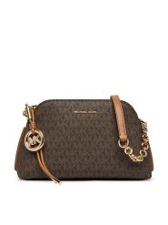 MICHAEL Michael Kors Torebka Freddie 32T6GX4C1B Brązowy ciemny. Brązowe listonoszki damskie MICHAEL Michael Kors, bez wzorów, ze skóry, bez dodatków. Za 1,019.00 zł.