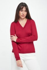 Sweter damski Dolmen MM. Swetry klasyczne damskie MM, xs, bez kołnierzyka. Za 969.00 zł.