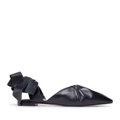 Baleriny QUAZI. Czarne balerinki damskie QUAZI, bez wzorów. Za 209.99 zł.