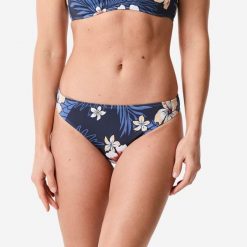 Dół kostiumu kąpielowego damski Roxy Dreamy Jungle Party. Białe bikini Roxy, bez wzorów, z tkaniny. Za 129.99 zł.