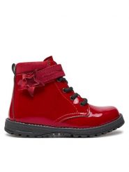 Primigi Kozaki 6912200 S Czerwony. Czerwone kozaki dziewczęce Primigi, bez wzorów, ze skóry, bez obcasa, bez zapięcia. Za 349.99 zł.