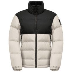 Kurtka puchowa damska Jack Wolfskin Alex Down. Brązowe kurtki damskie Jack Wolfskin, m, bez wzorów, z puchu, bez kaptura. Za 299.99 zł.