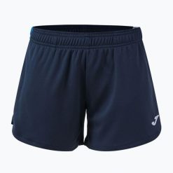 Spodenki damskie Joma Terra. Niebieskie spodenki sportowe damskie Joma, s, bez wzorów, z materiału, na fitness i siłownię. Za 109.99 zł.