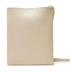 Torebka Calvin Klein. Białe listonoszki damskie Calvin Klein, bez wzorów, bez dodatków. Za 489.99 zł.