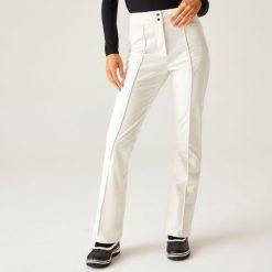 Spodnie narciarskie damskie z membraną Glide Dare 2b. Białe spodnie sportowe damskie Dare 2b, na zimę, bez wzorów, z softshellu, narciarskie. Za 449.99 zł.