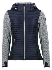 Peak Mountain Kurtka hybrydowa "Andomo" w kolorze granatowym rozmiar: S. Niebieskie kurtki sportowe damskie Peak Mountain, s, bez wzorów, bez kaptura. Za 228.92 zł.