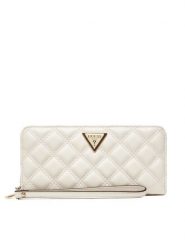 Guess Portfel Giully II Slg SWQG96 73146 Biały. Białe portfele damskie Guess, z aplikacjami, ze skóry. Za 229.99 zł.