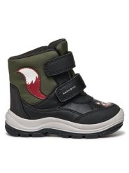 Geox Śniegowce B Flanfil Boy B Abx B463VB 054FU C0520 M Czarny. Czarne buty zimowe chłopięce Geox, ze skóry, bez zapięcia. Za 299.99 zł.