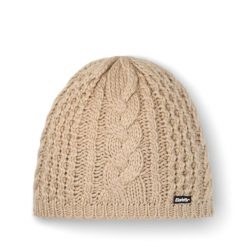 Czapka Eisbar Afra MÜ. Brązowe czapki damskie Eisbär, na zimę, bez wzorów, z materiału. Za 127.00 zł.