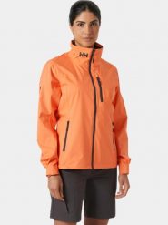 Kurtka Żeglarska Damska Helly Hansen Crew 2.0. Brązowe kurtki damskie Helly Hansen, m, bez wzorów, z materiału, bez kaptura. Za 669.00 zł.