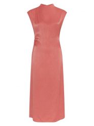 MOSS COPENHAGEN Sukienka w kolorze pomarańczowym rozmiar: M. Pomarańczowe sukienki damskie Moss Copenhagen, bez wzorów, z wiskozy, bez ramiączek. Za 254.95 zł.