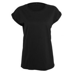 Damska Koszulka Z Przedłużonym Ramiączkiem. Czerwone bluzki damskie BUILD YOUR BRAND, xl, bez wzorów, bez kołnierzyka, bez ramiączek. Za 65.99 zł.